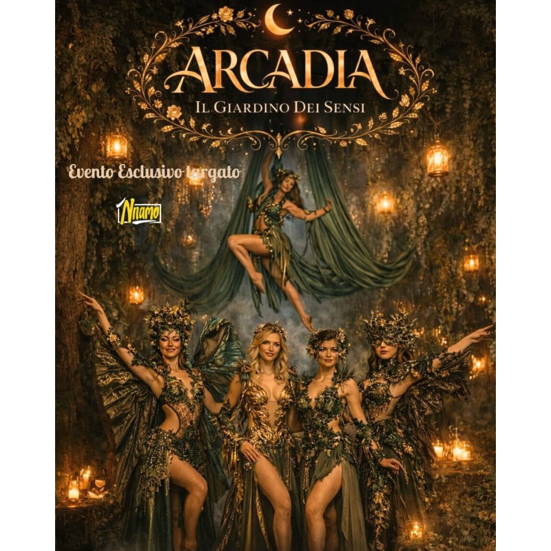 Nnamo presenta ARCADIA: Il Giardino Dei Sensi